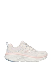 Naturalny - Skechers D’Lux Walker 2.0 Daisy Doll Trainers - Image 1 of 5