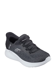 Skechers Black Skech-Lite Pro Natural Beauty Slip-in Trainers - Image 3 of 5