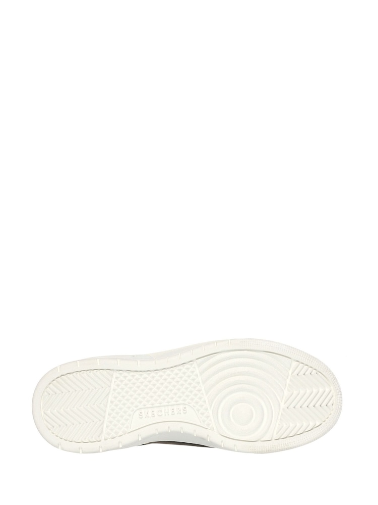 Skechers Black Womens Uno Court Trainers - Image 7 of 7