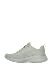 Skechers Green Womens Bobs Squad Chaos Face Off Trainers - Image 2 of 5