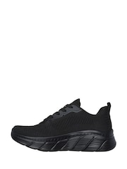 Skechers Black Womens Bobs B Flex Hi Flying Trainers - Image 2 of 5