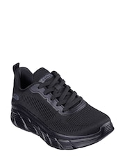 Skechers Black Womens Bobs B Flex Hi Flying Trainers - Image 3 of 5