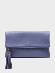 OSPREY LONDON Bexley Grainy Hide Leather Clutch Bag - Image 1 of 4
