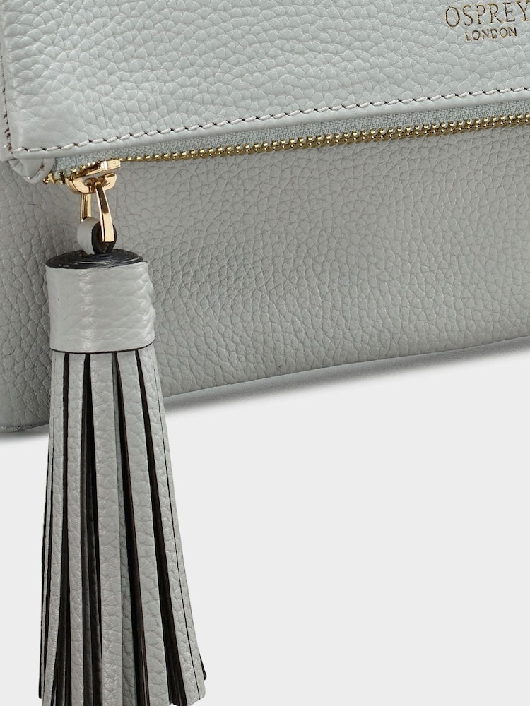 OSPREY LONDON Bexley Grainy Hide Leather Clutch Bag - Image 2 of 4