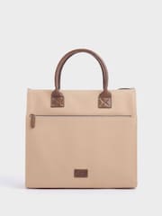 OSPREY LONDON The Maverick Canvas and Leather Cabin Bag with Washbag - Image 2 of 6