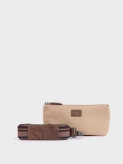OSPREY LONDON The Maverick Canvas and Leather Cabin Bag with Washbag - Image 6 of 6