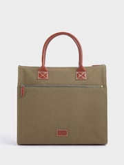 OSPREY LONDON The Maverick Canvas and Leather Cabin Bag with Washbag - Image 2 of 6