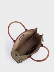 OSPREY LONDON The Maverick Canvas and Leather Cabin Bag with Washbag - Image 3 of 6