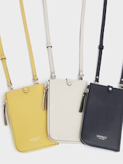Osprey London The Electra Italian Leather Lanyard Phone Bag - Image 5 of 5