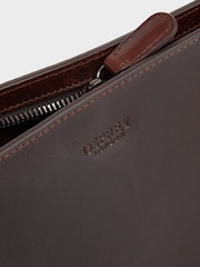 Brun - Osprey London The Carter läder tvättväska - Bild 4 av 4