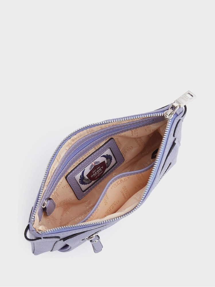 OSPREY LONDON The Ruby Leather Cross-Body Bag - Image 2 of 4 OSPREY LONDON The Ruby Leather Cross-Body Bag - Image 2 of 4