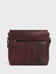 OSPREY LONDON XL The Carter Leather Messenger Bag - Image 2 of 5