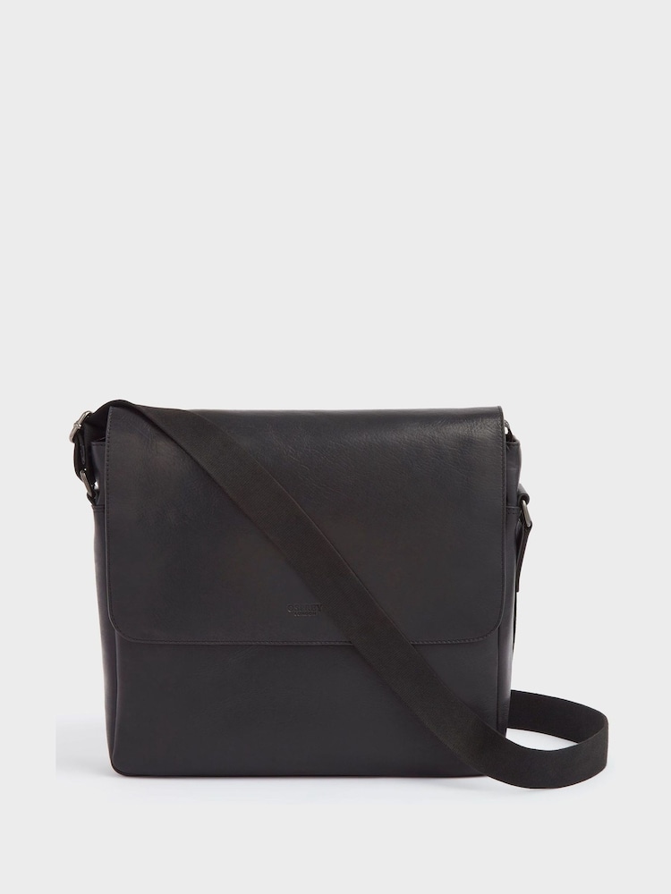 OSPREY LONDON XL The Carter Leather Messenger Bag - Image 1 of 4