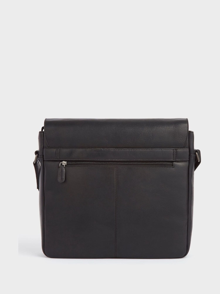 OSPREY LONDON XL The Carter Leather Messenger Bag - Image 2 of 4