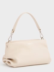 OSPREY LONDON The Carina Shrug Italian Leather Midnight Pearl Midnight Handbag - Image 1 of 5