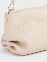OSPREY LONDON The Carina Shrug Italian Leather Midnight Pearl Midnight Handbag - Image 4 of 5