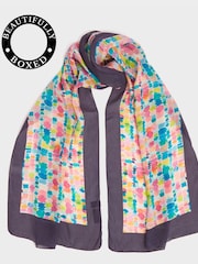 OSPREY LONDON Natural The Paintbox Boxed Scarf - Image 1 of 4
