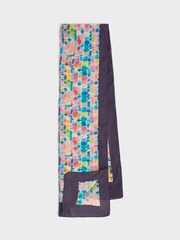 OSPREY LONDON Natural The Paintbox Boxed Scarf - Image 2 of 4