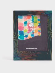 OSPREY LONDON Natural The Paintbox Boxed Scarf - Image 4 of 4