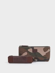OSPREY LONDON The Maverick Canvas and Leather Workbag with Washbag - Image 4 of 8