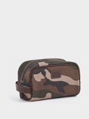 OSPREY LONDON The Maverick Canvas and Leather Workbag with Washbag - Image 6 of 8