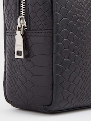 OSPREY LONDON The Nevada Leather Washbag - Image 4 of 4