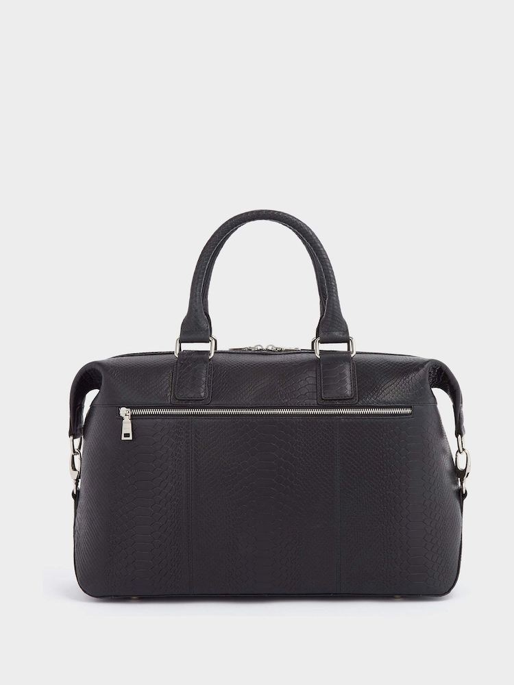 OSPREY LONDON The Nevada Leather Weekender Bag - Image 2 of 4