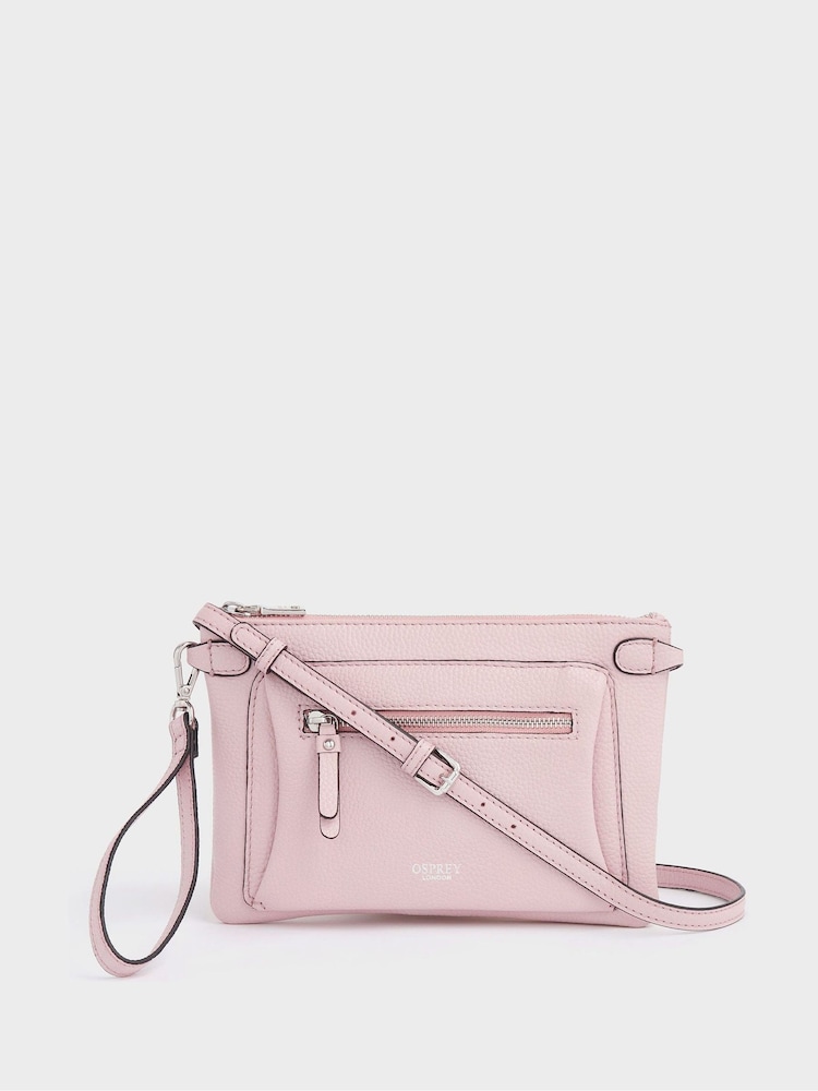 Osprey London The Ruby Leather Cross-Body Bag - Image 1 of 5