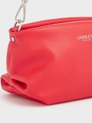 OSPREY LONDON The Carina Shrug Italian Leather Midnight Pearl Midnight Handbag - Image 4 of 5