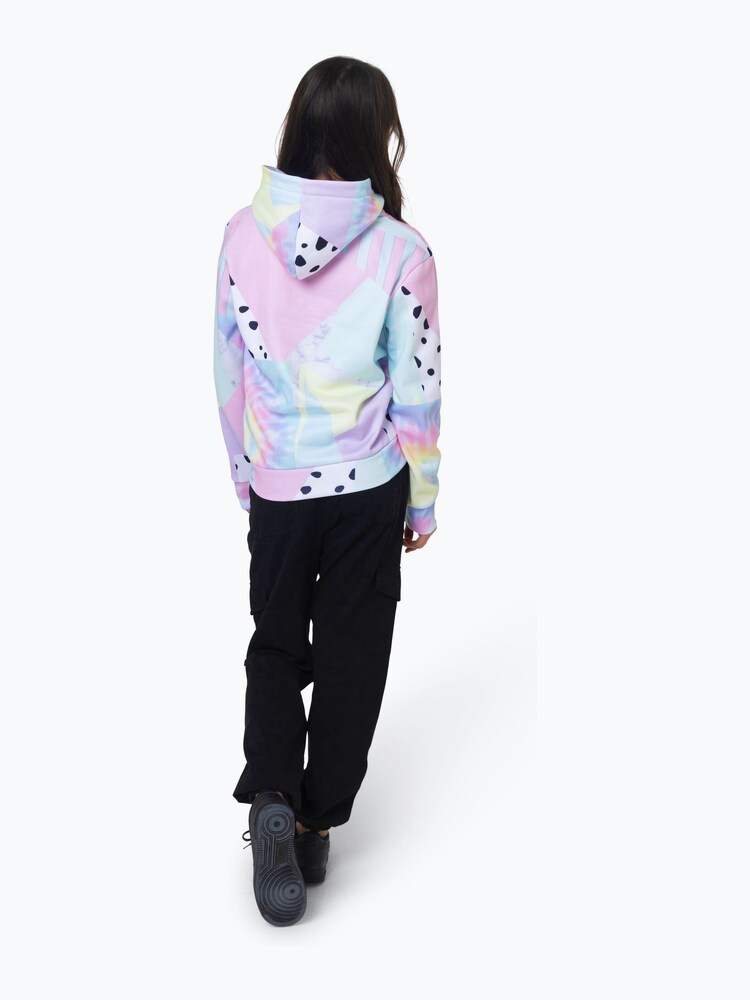 Hype. Girls Pink Multi Pastel Collage Hoodie - Image 2 of 7