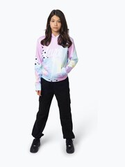 Hype. Girls Pink Multi Pastel Collage Hoodie - Image 3 of 7