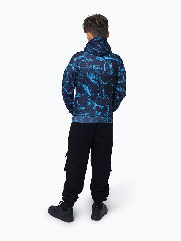Hype. Blaues Pool Multi X-ray Kapuzensweatshirt für Jungen - Bild 2 von 7