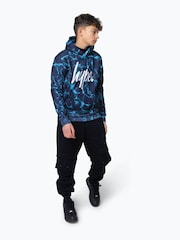 Hype. Blaues Pool Multi X-ray Kapuzensweatshirt für Jungen - Bild 3 von 7