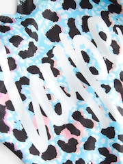 Hype. Girls Multi Ice Leopard Black Swimsuit - Image 2 of 3