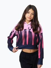 Hype. Kids Pink Drip Hoodie - Image 1 of 5