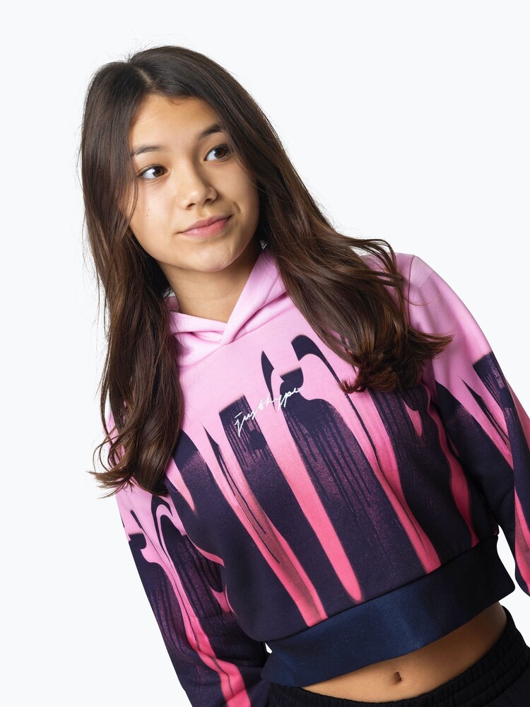 Hype. Kids Pink Drip Hoodie - Image 4 of 5