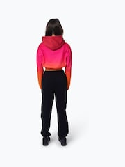 Hype. Mädchen Kapuzensweatshirt mit verblasstem Design, Orange - Bild 2 von 7