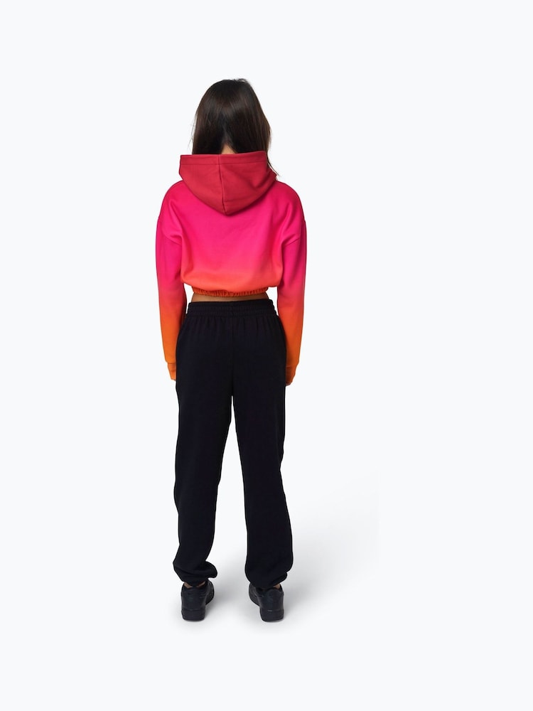 Hype. Mädchen Kapuzensweatshirt mit verblasstem Design, Orange - Bild 2 von 7