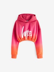 Hype. Mädchen Kapuzensweatshirt mit verblasstem Design, Orange - Bild 5 von 7