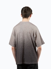 Hype. Boys Multi Speckle Fade Small Script Brown T-Shirt - Image 2 of 8