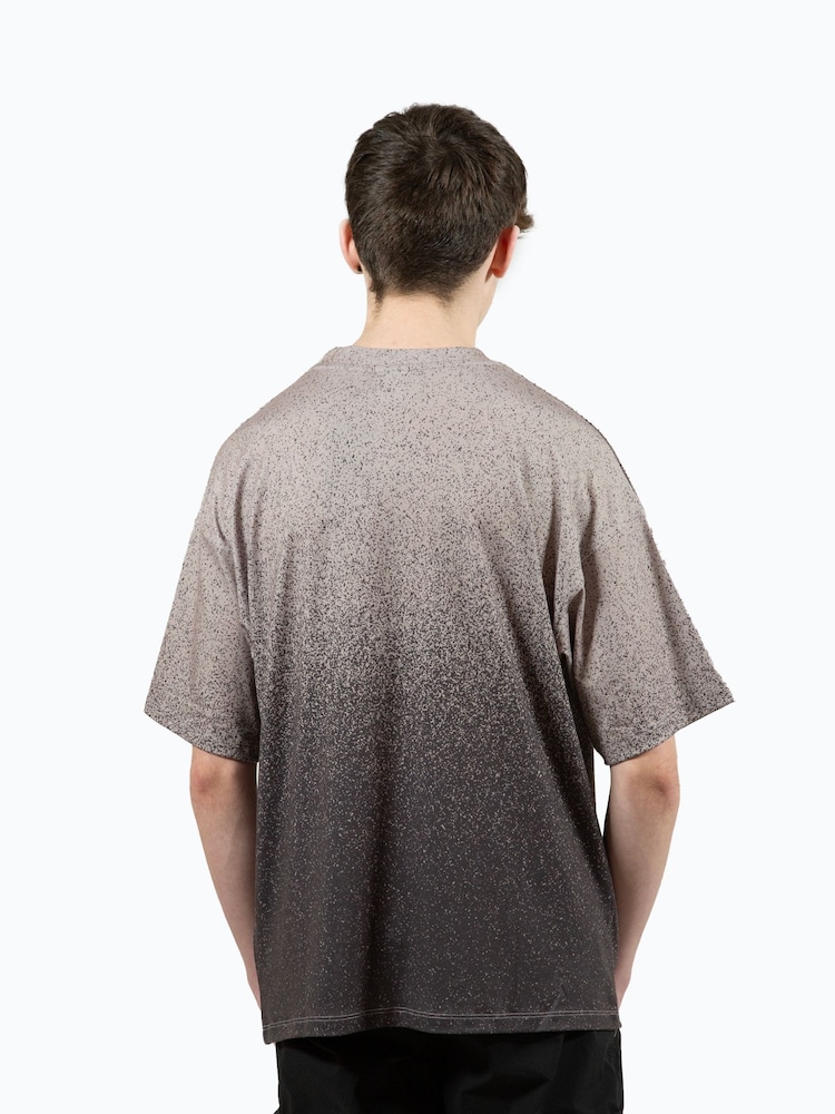 Hype. Boys Multi Speckle Fade Small Script Brown T-Shirt - Image 2 of 8 Hype. Boys Multi Speckle Fade Small Script Brown T-Shirt - Image 2 of 8