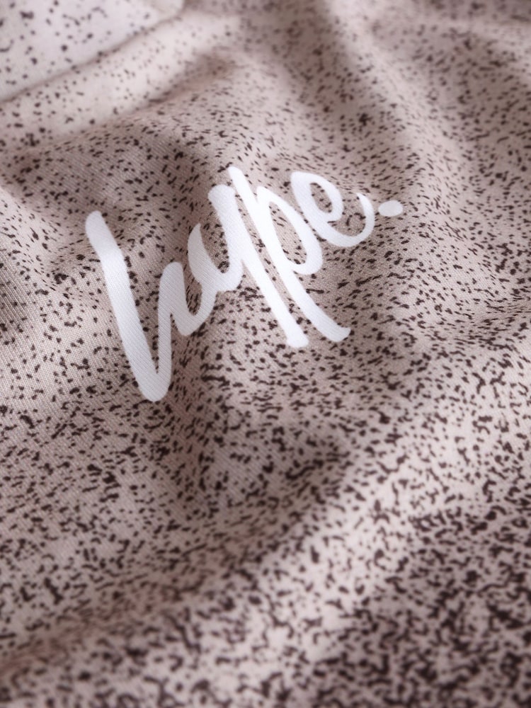 Hype. Boys Multi Speckle Fade Small Script Brown T-Shirt - Image 8 of 8 Hype. Boys Multi Speckle Fade Small Script Brown T-Shirt - Image 8 of 8