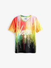 Hype. Pojkar Multi Primary Drip T-shirt - Bild 1 av 1