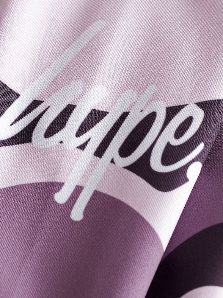 Hype. Kids Pink Swirl Heart Leggings - Image 9 of 9