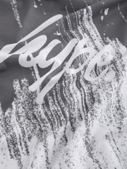 Hype. Boys Gery Multi Scratch Script T-Shirt - Image 8 of 8