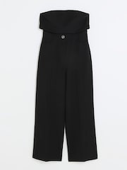 River Island Black Blazer Bandeau Jumpsuit - Image 5 of 6
