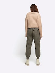 River Island Cargo-Hose mit Gürtel und Bündchen - Bild 3 von 6