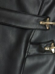 River Island Black Utility Asym Wrap Skirt - Image 6 of 6