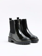 River Island Black Wide Fit Chelsea Boots - Image 2 of 4