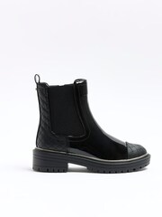 River Island Black Wide Fit Chelsea Boots - Image 3 of 4